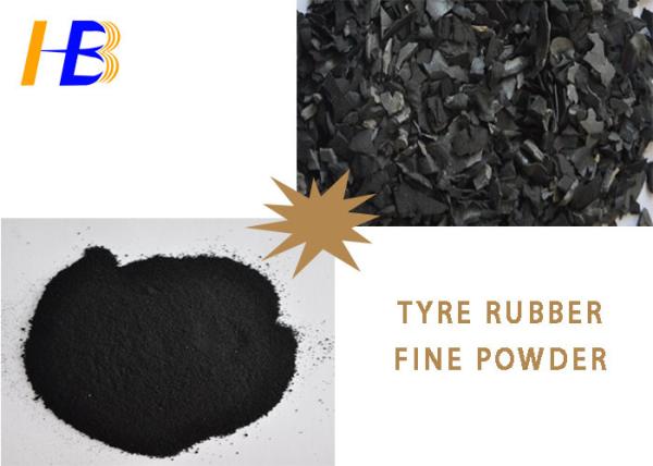 Truck Tyre Rubber Recycling Machine  , 75kw Polymer Plastic Scrap Grinder