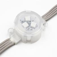Luz IP67 impermeável 0.75W do diodo emissor de luz do ponto de Smd5050 DC12V 30mm DMX512 RGBW