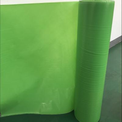 Filme de plástico térmico 0.09mm impermeável verde do HDPE