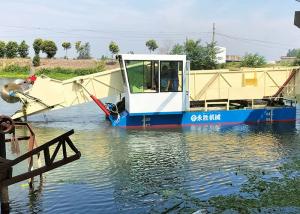 完全に自動的な川の刈り船は 1.2 メートルの深さまでダックウェッジを採集し掘り出します