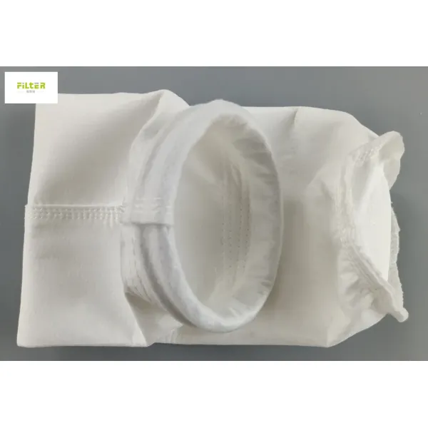 Durable Dust Collector Filter Bags Needle Punched Polyester Felt with Reinforced Bottom for Industrial Dust Collection Applications