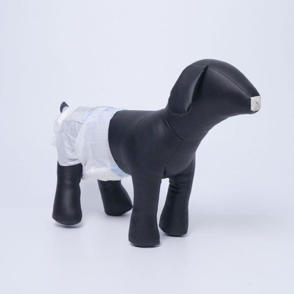 Adjustable Unisex Pet Diaper Multiple Size Settings Hook Loop Closure for Small