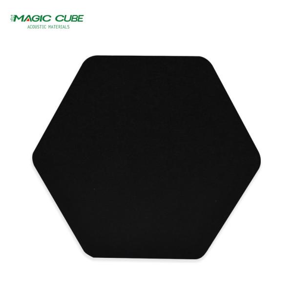 Customizable Hexagon Polyester Fiber Acoustic Panel For Meeting Room