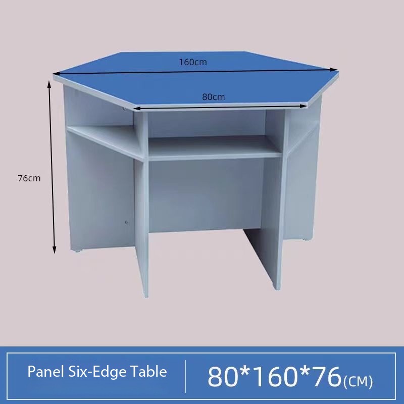 Chemical Resistant Biology Lab Table Modular Student Table And Chair Hexagonal