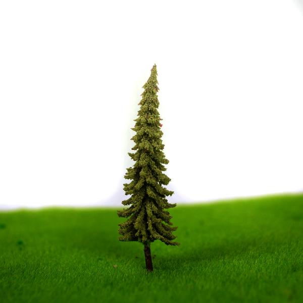 3cm-6cm  Miniature Scale Model Trees Green Avenue Planting Wire Pine Tree   landscap