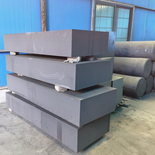 High purity graphite block low grade medium grain graphite electrode blocks