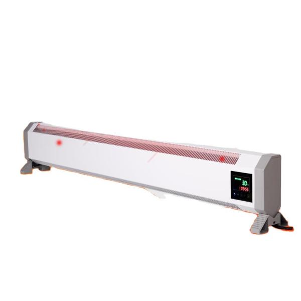 Lightweight Electric Baseboard Heater for Domestic House Freestanding and Space Saving