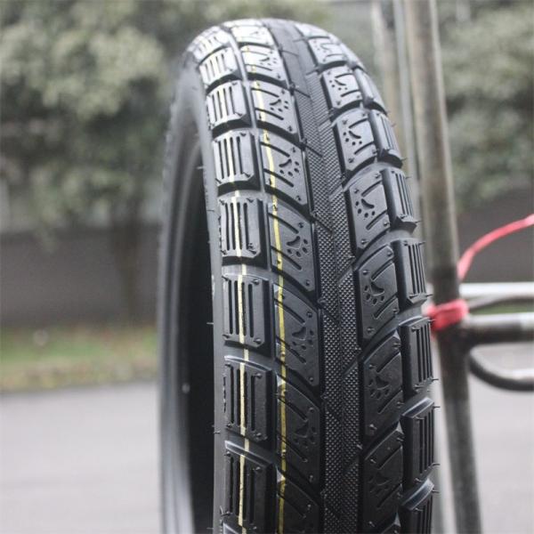 Pneu elétrico 90/90-12 do trotinette do OEM da motocicleta de TT/TL 6 PARES de borracha natural