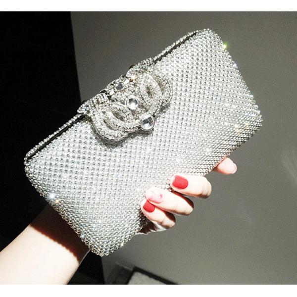 New bride's wedding bag diamond lady versatile banquet clutch evening dress bags