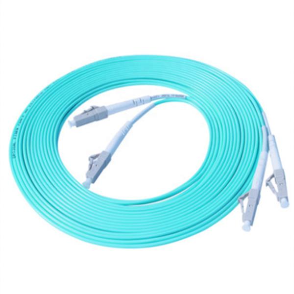 Factory supply waterproof OM3 multimode LC 3.0mm 2.0mm fiber optic jumper patchcord