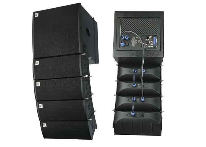 Amplifier Active Line Array System , Mini Line Array Speaker 2-Neutrik NL4