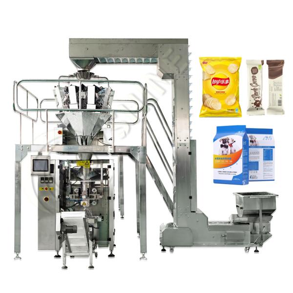 Multihead Weigher Vertical Packaging Machine for Food Granule Bean Seed Rice Dry Fruit