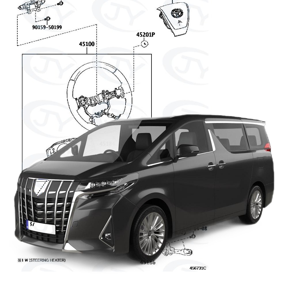 Improve Your Toyota Alphard 18-21 with Full Range of Aftermarket Auto Accessories OEM