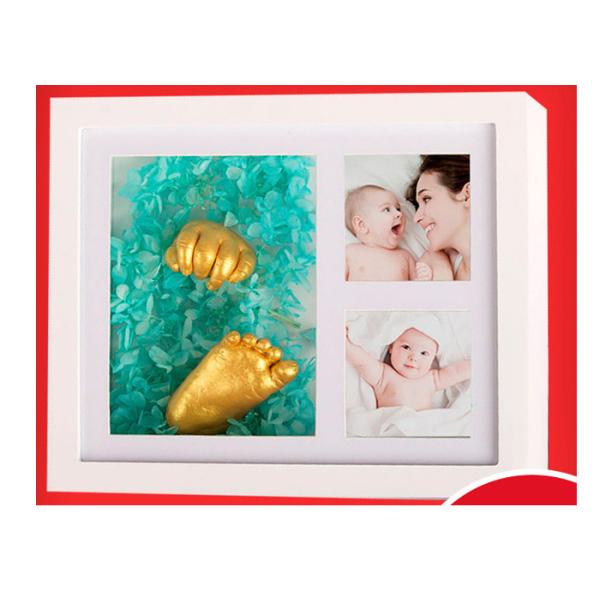 Newborn Baby Handkerchief Clone Powder Baby Hand And Foot Ink 3D Souvenir Gift