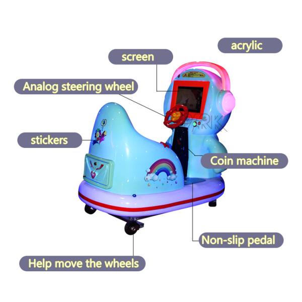 MP5 Cute Expression Smile Kid Video Games Arcade Machine Coin Operated