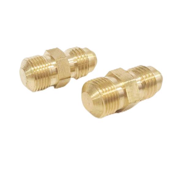 переходник трубы трубы пирофакела 1/2» NPT x 1/2 '' латунный подходящий мужской ровно отполировал
