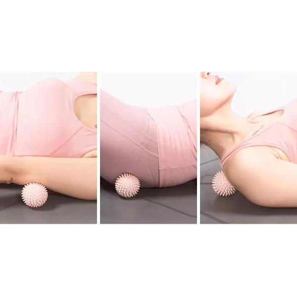 9cm PVC Gym Ball Ecofriendly Material For Neck Massage Relaxation