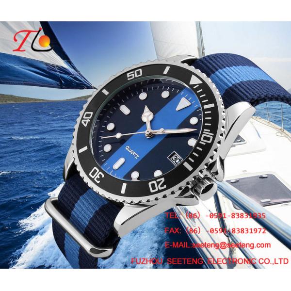 WHOLESALE WOVEN STRAP ALLOY CASE QUARTZ WATCHES COOL WATCH