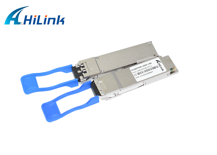 УДАРА модуля LR4 10km приемопередатчика 100G QSFP28 совместимое оптически однонаправленное