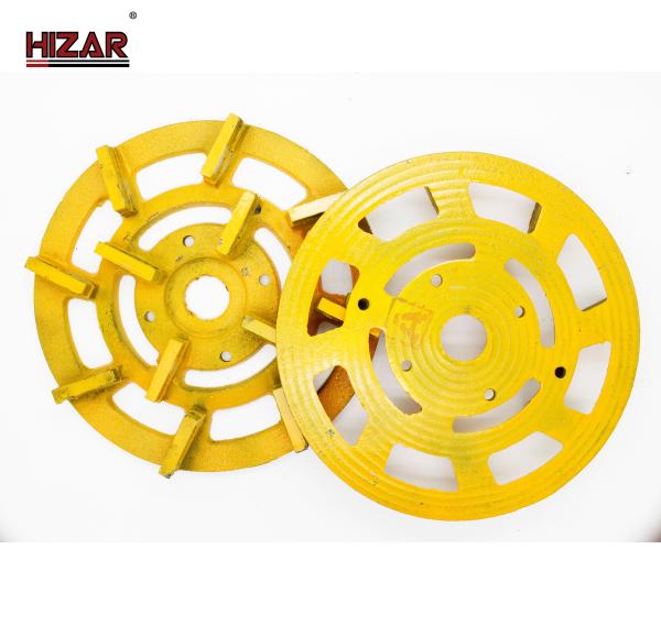 9'' 23cm No120 Grit Diamond Grinding Cup Wheels Concrete Grinding Disc 20cm Hole