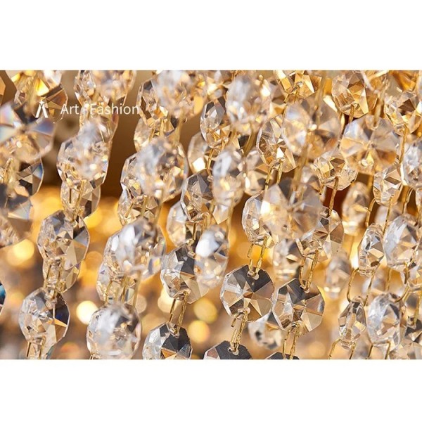 Postmodern Living Room Decoration Dining Lamps Luxury Crystal Chandelier (WH-CY-268)