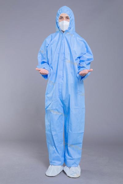 Disposables 35GSM SMS Chemical Protective Clothing