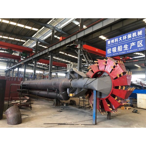 Small Csd200 Head Cutter Suction Dredger Ships 40000 KG Capacity 8 Inch