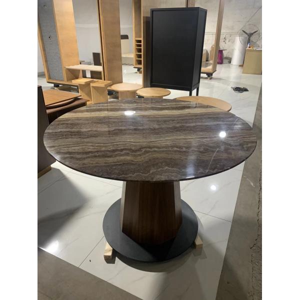 Table à manger moderne sur mesure Design élégant Pour les meubles de salle à manger