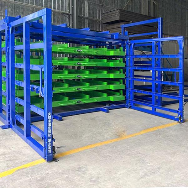Estante de armazenamento de folhas de metal para uso pesado Caixa estrutura de metal Estante de armazenamento de folhas