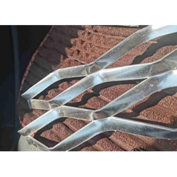 Anodizing 2mm To 100mm Aluminium Diamond Mesh Opening Area 10%-80%