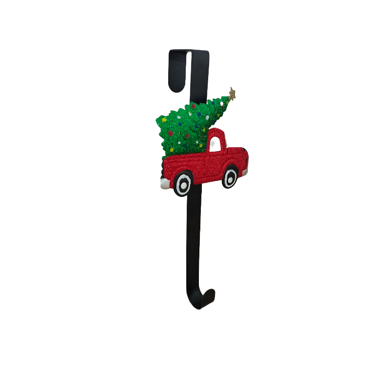 Metal Over The Door Wreath Hanger Fits Doors 1.75 Inches Thick Easy Installation