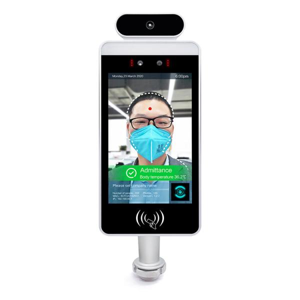 Smart Door Lock Access Control Face Recognition Terminal Device Biometric Living Detection