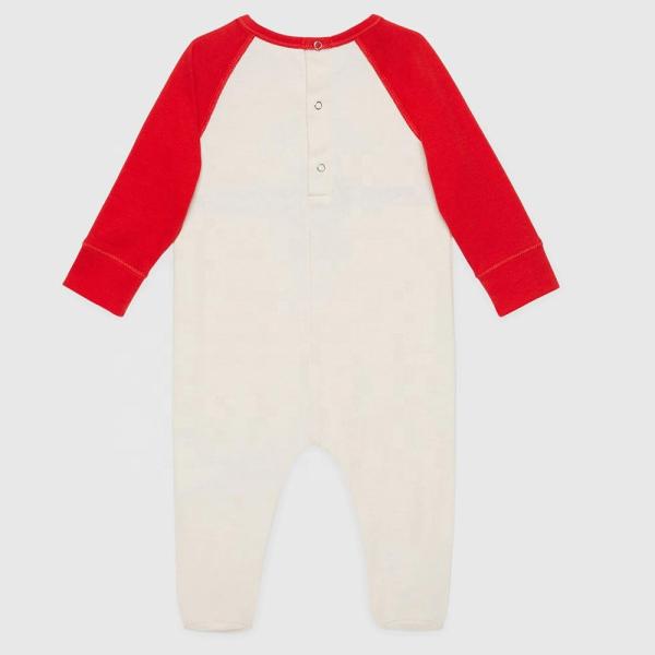 Cotton baby clothing set 2 pcs longsleeve romper hat new style for baby