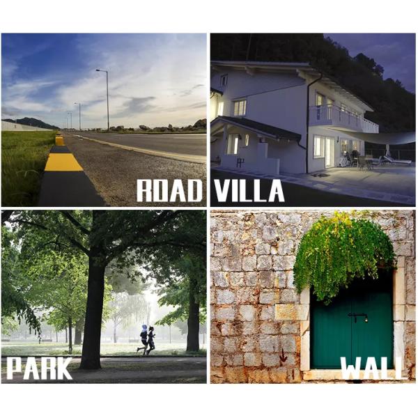 Easy Installation All-in-one Solar Street Light 6000K 2300LM Garden Street Lighting