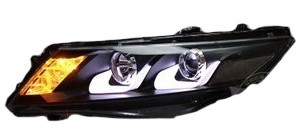 Для Honda Crosstour доработанная светлая головная лампа ангела Eyes 2012-2014