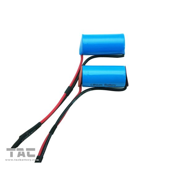 Non-rechargeable 3.0V CR123A 1300mah Li-Mn Battery With Wire