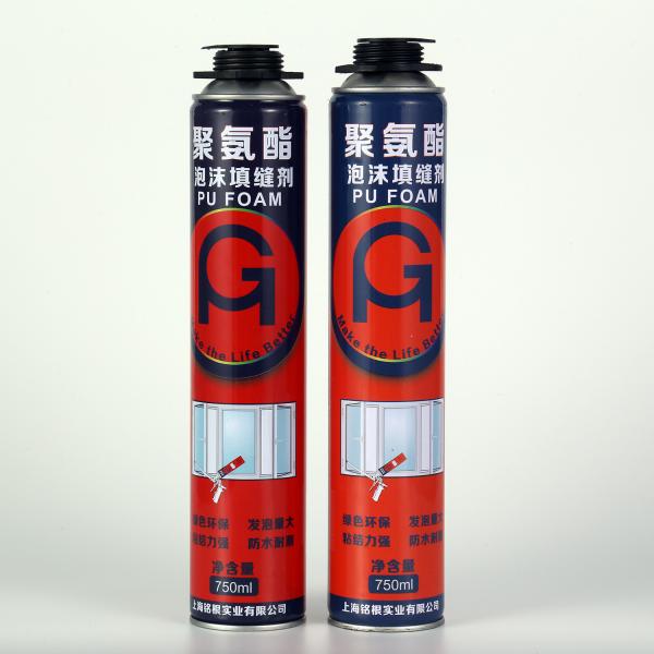 Commercial fire retardant Polyurethane Foam , Structural Expanding Pu Foam Adhesive