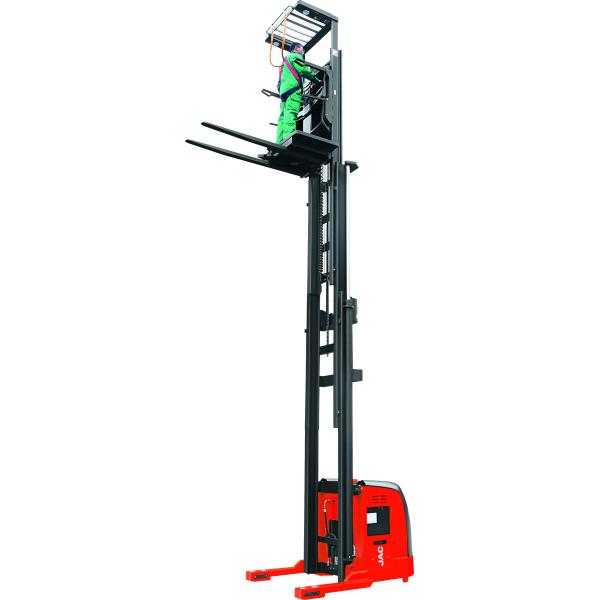 1500kg 9m Electric High Level Llop Order Picker Puller For Warehouse