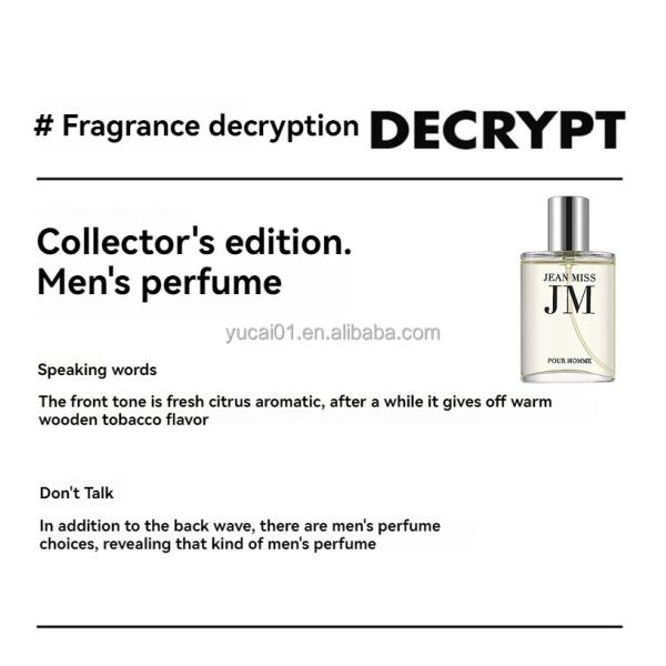 Spray Charm Gift Box Men's Fresh and Long-lasting Eau de Toilette 30ml Cologne Original Perfume Set