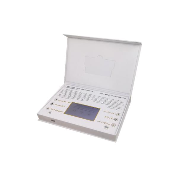 4.3-Inch Autoplay USB LCD Video Brochure for Business Name Credit Cards