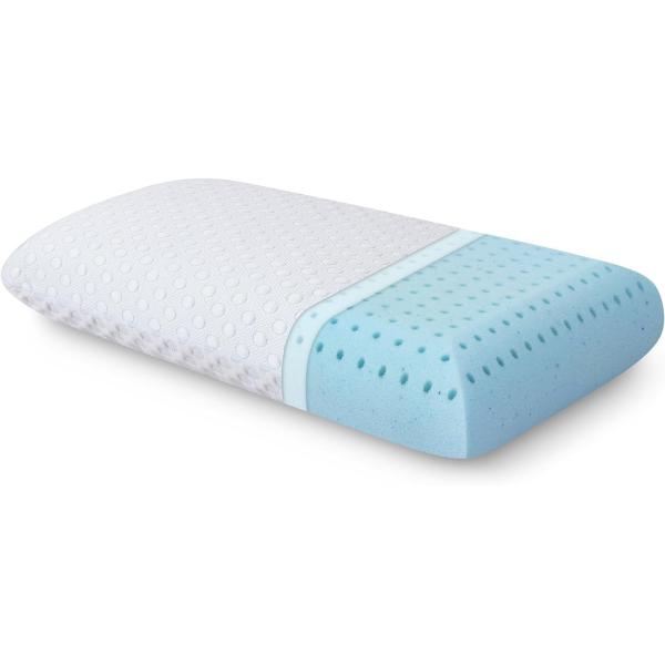 Experience Ultimate Comfort with Our Dual-Sided Gel Memory Foam Pillow Washable Cover