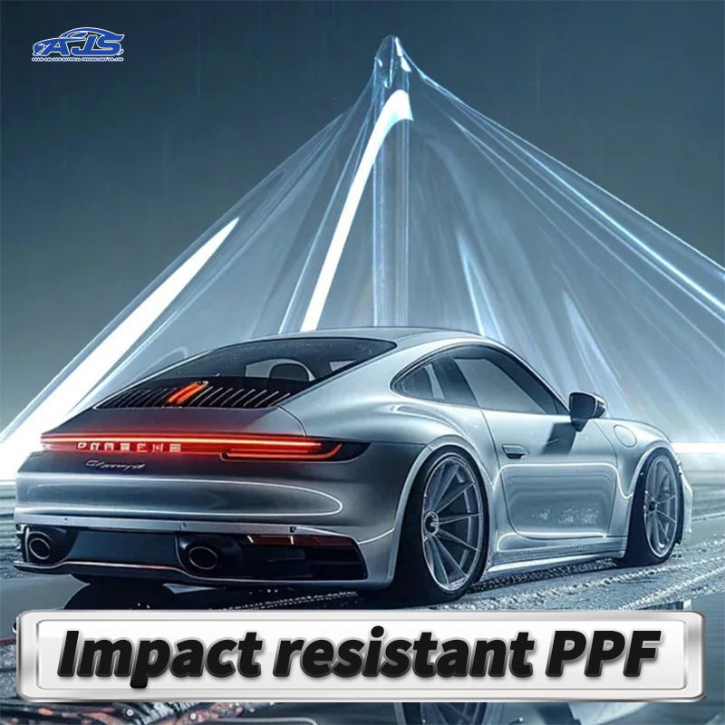 Non-yellowing High Gloss Clear PPF with 120h Holding Power for Automotive Paint
