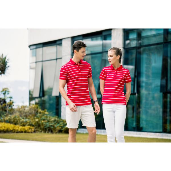 Рубашка спорт поло хлопка Pima людей рубашек работы лета Flyita