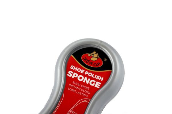 Shoe Sponge Cleaner Dumbbell-Shaped Leather Shoe Polish Sponge Shining