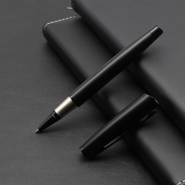 Matte Business Gift Roller Ball Pen 0.5mm Signature Pen Metal Gel Pen Custom Logo