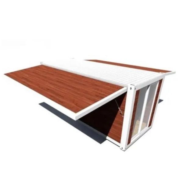 CNAS Anti-Earthquake Prefab Flat Pack Container Tiny Resort Trailer