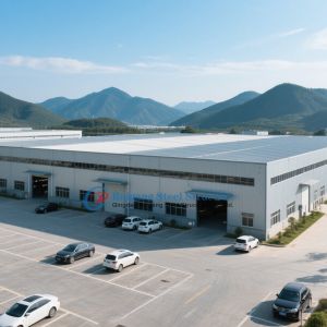 Customized Large Span Prefabricated Steel Structure Industrial Factory Building