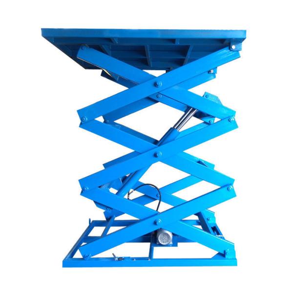 Fixed Type Hydraulic Scissor Lift Table 5m Lifting Platform Dual Scissor Lift