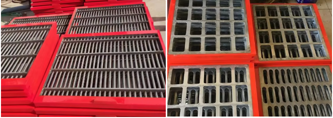 High Performance Dewatering Screens Polyurethane Edged Screen Panels for Screening Sand and Minerals