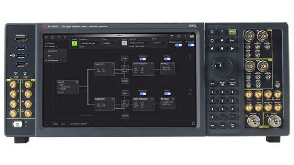 Keysight Agilent M9384B VXG Microwave Signal Generator up to 44 GHz with 2 GHz Modulation Bandwidth and Benchtop Form Factor